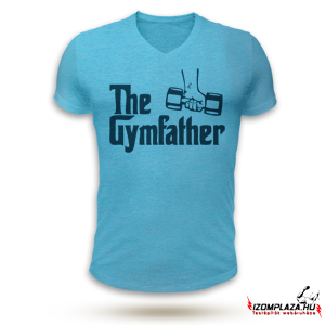 The gymfather V-nyakú póló (kék)