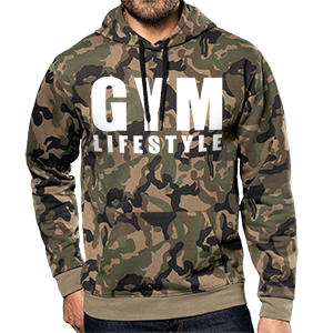 Gym lifestyle -  Terepmintás pulóver
