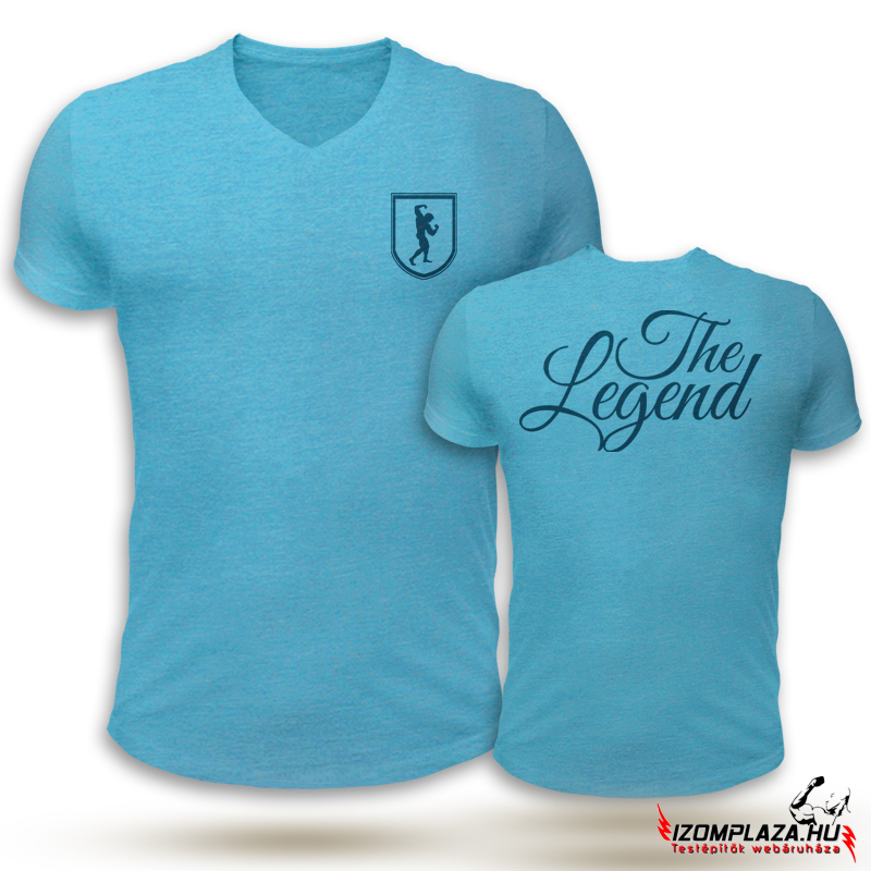 The Legend V-nyakú póló (kék)
