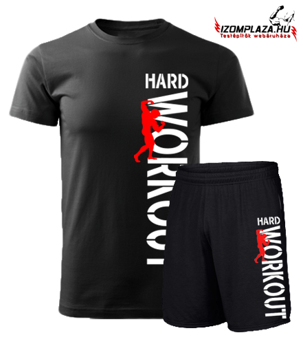 Hard workout póló+rövidnadrág (A nadrág csak L-es méretben rendelhető)