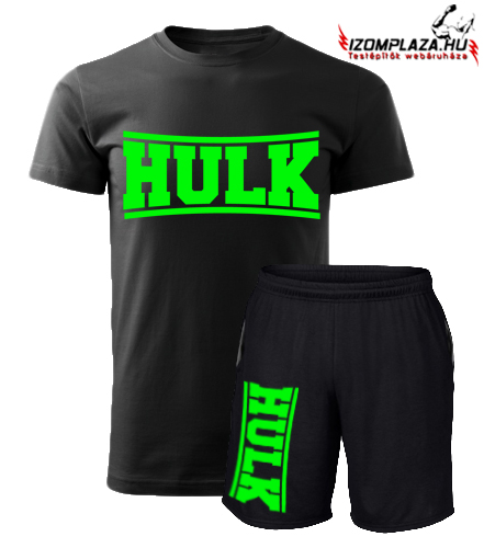 Hulk póló +rövidnadrág (a nadrág L, XL méretben nem rendelhető)