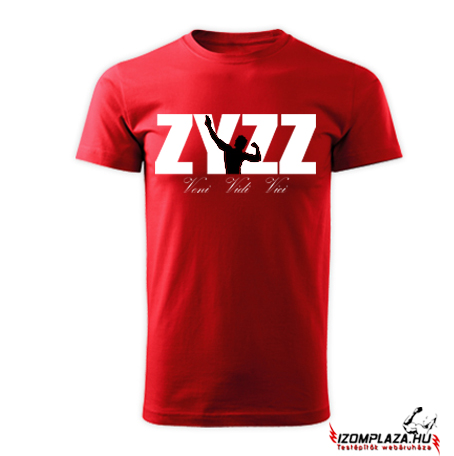 Zyzz - Veni Vidi Vici (piros póló)
