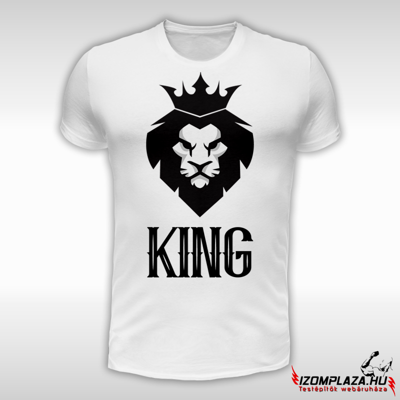 King (fehér póló)