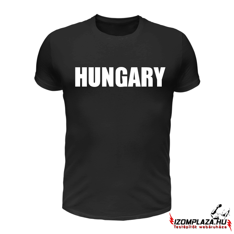 Hungary póló (fekete)