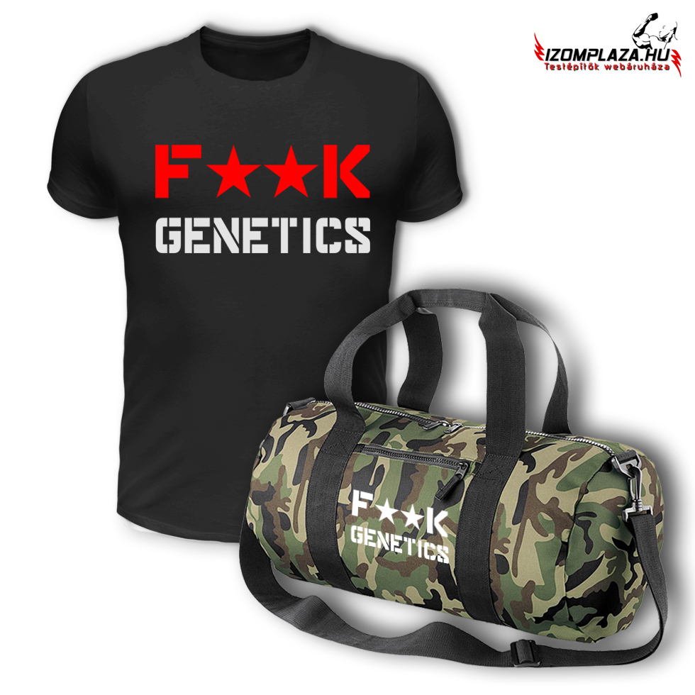 F**k genetics póló+ edzőtáska szett