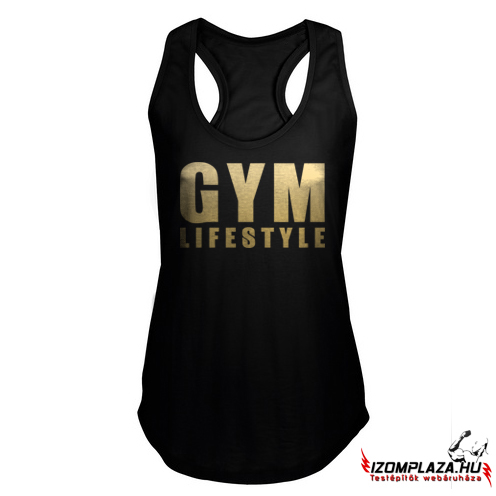 Gym lifestyle női trikó (fekete)