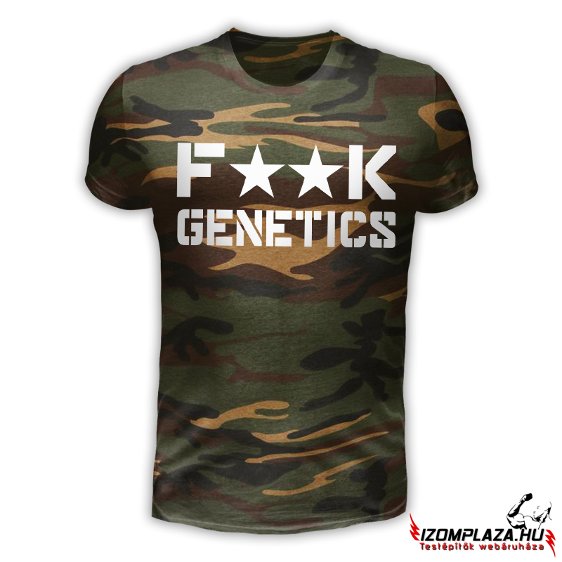 F**K genetics - terepmintás póló