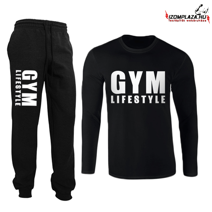 Gym lifestyle felső + melegítő nadrág 