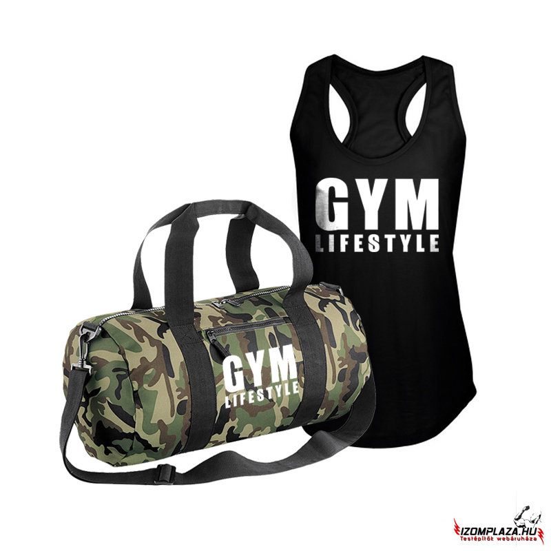 Gym Lifestyle női trikó + terep edzőtáska 