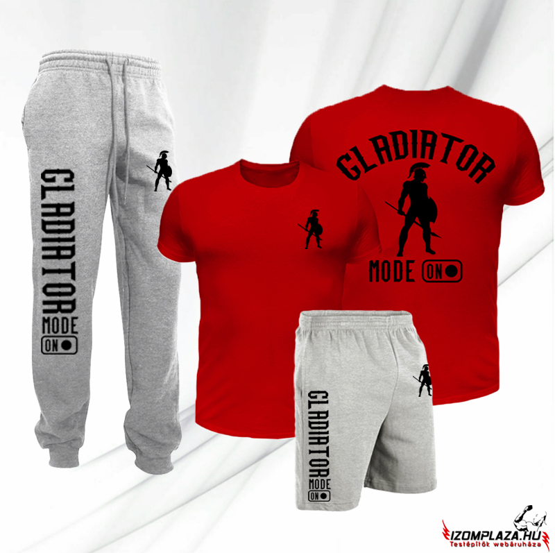 Gladiator mode on szett (póló+hosszú-és rövidnadrág)  