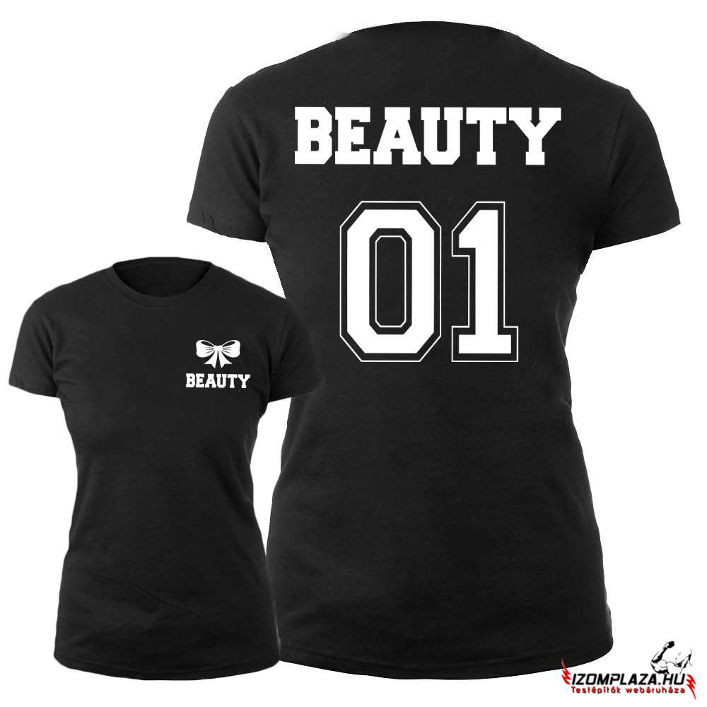 Beauty női póló (fekete)