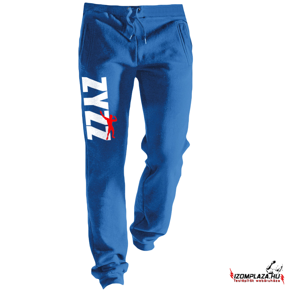 Zyzz - Kék melegítő nadrág prémium (XL méretben nem rendelhető)