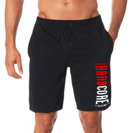 Hardcore gym fekete rövidnadrág 
