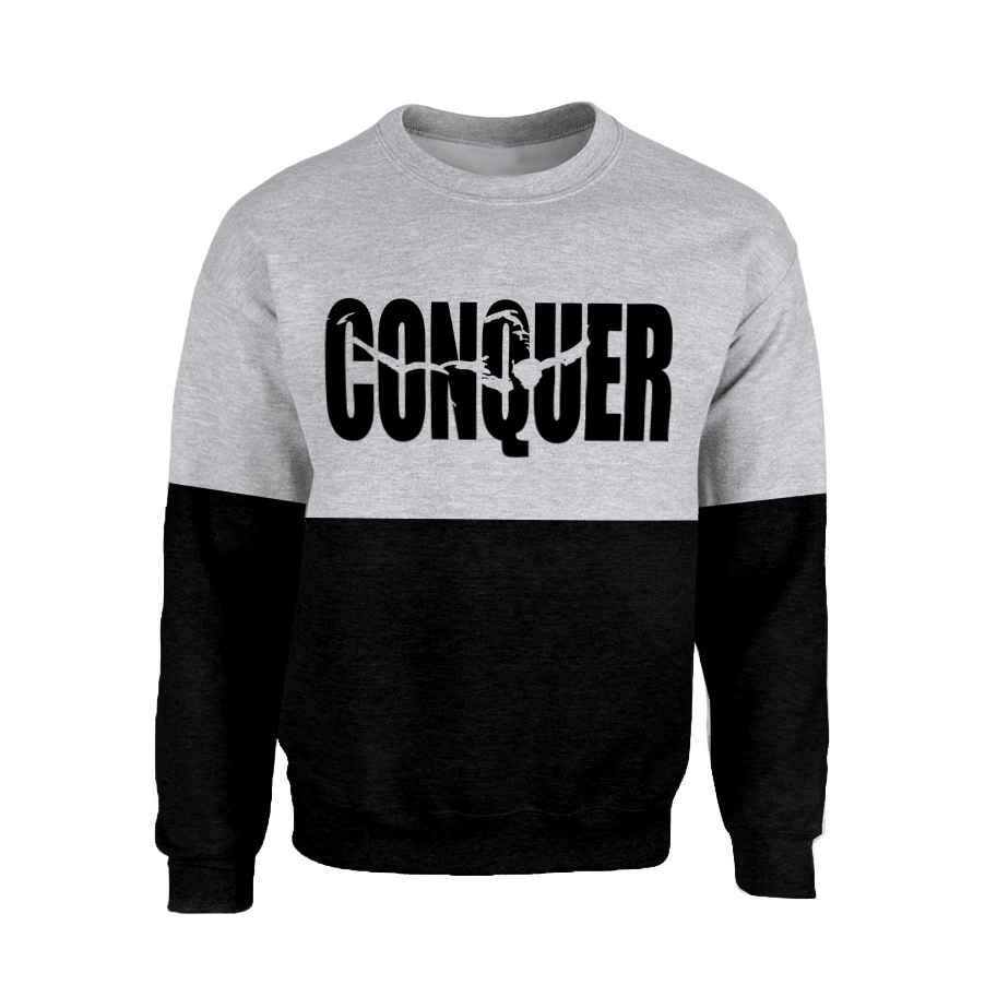 Conquer pulóver/ contrast (S-es méretben rendelhető)