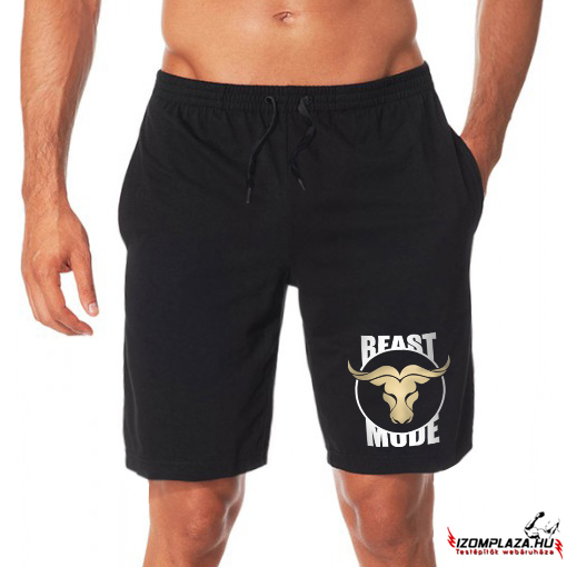 Beast mode Bull/ fekete rövidnadrág 