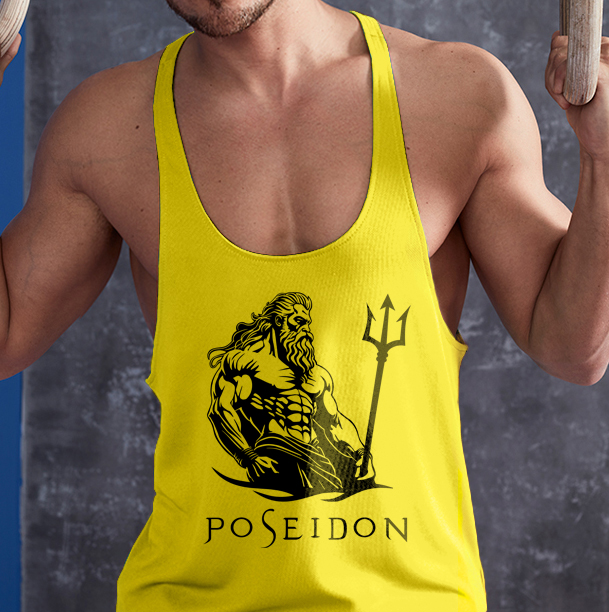 Poseidon - Stringer sárga trikó (L-es méretben nem rendelhető)