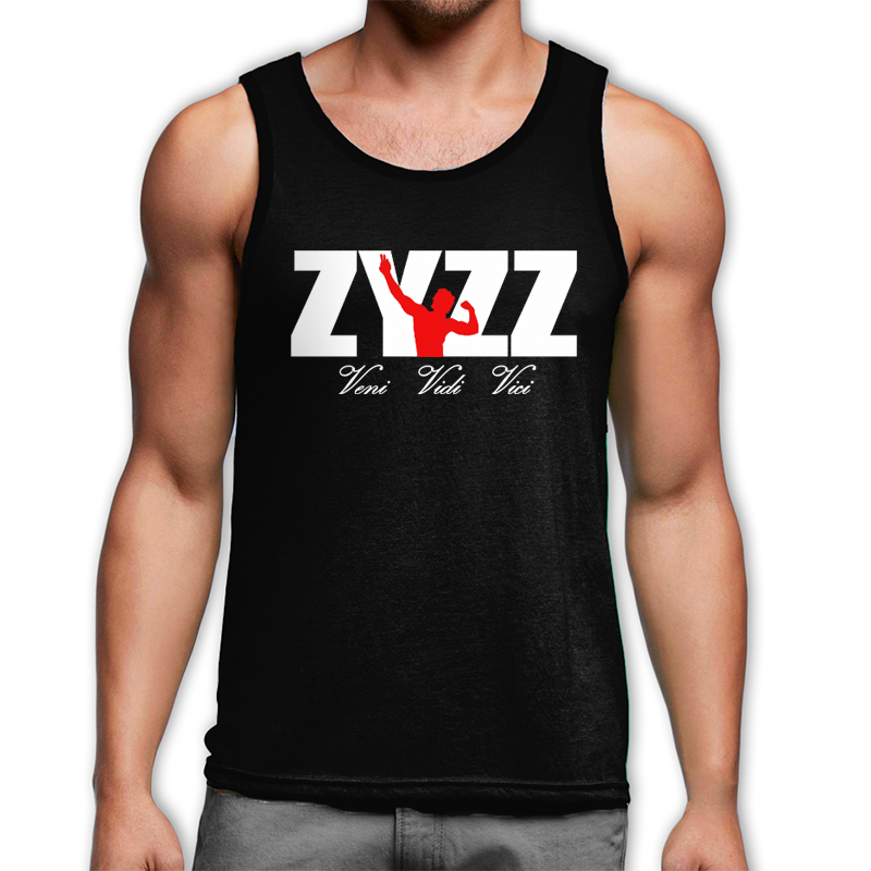 Zyzz - Veni Vidi Vici trikó (fekete)