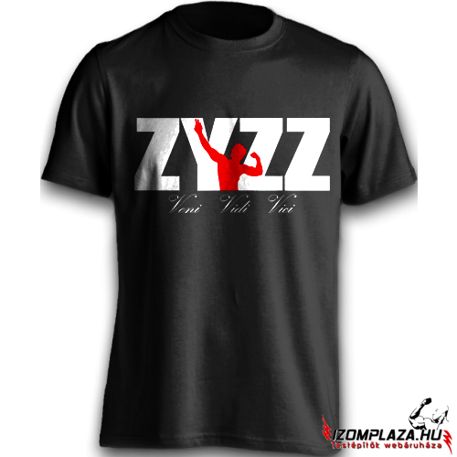 Zyzz - Veni Vidi Vici (fekete póló)