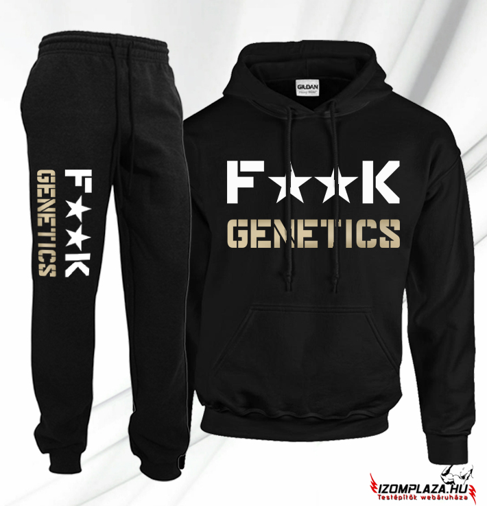 Fuck genetics melegítő szett - fekete 