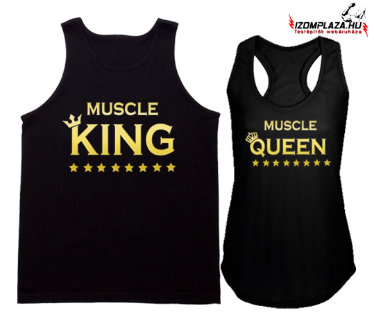 Muscle King - Muscle Queen trikó szett