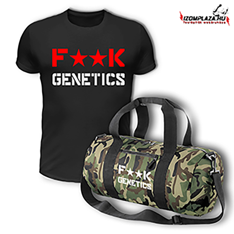 F**k genetics póló+ edzőtáska szett