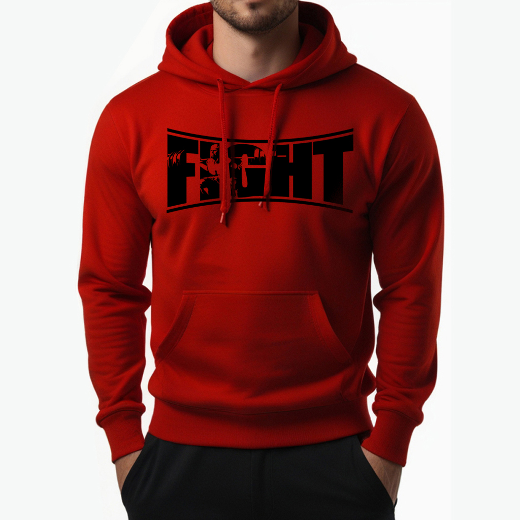 Fight pulóver (piros)