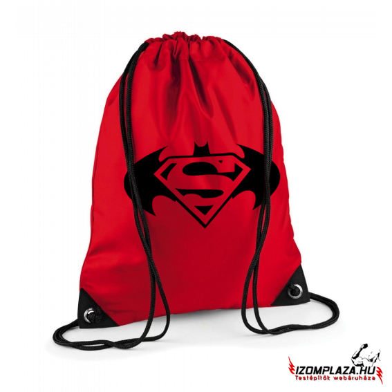 Superman vs. Batman - Gymbag/tornazsák (piros)
