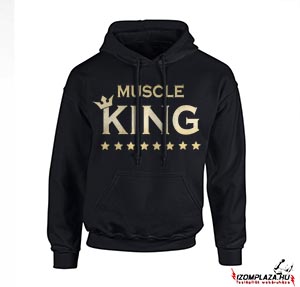 Muscle King pulóver (fekete)