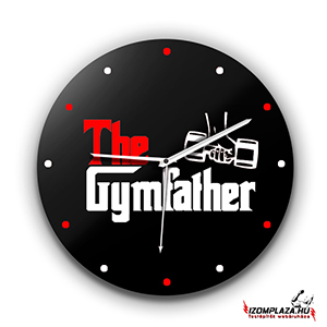 The Gymfather üveg falióra