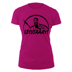 Legdaaay! női póló - pink (M, XL méretben nem rendelhető)