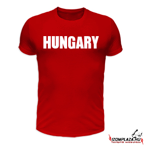 Hungary póló (piros)