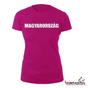 Magyarország női póló - pink (S, M, XL méretben nem rendelhető)