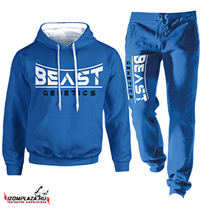 Beast genetics kék melegítő szett-prémium (a nadrág S, M méretben rendelhető)