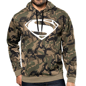 Superman -  Terepmintás pulóver