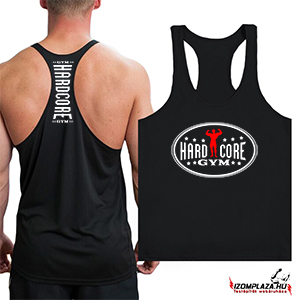 Hardcore Gym - Stringer fekete trikó