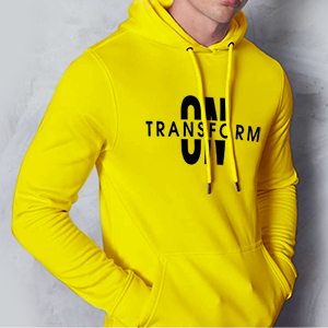 Transform ON technikai pulóver -sárga (XXL méretben rendelhető)