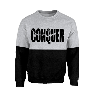 Conquer pulóver/ contrast 