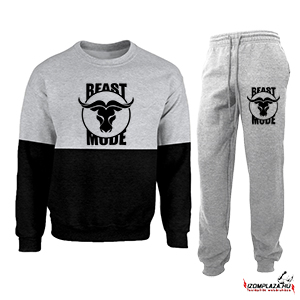 Beast mode bull pulóver + melegítő nadrág / contrast 