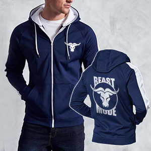 Beast mode Bull -  cipzáras pulóver 