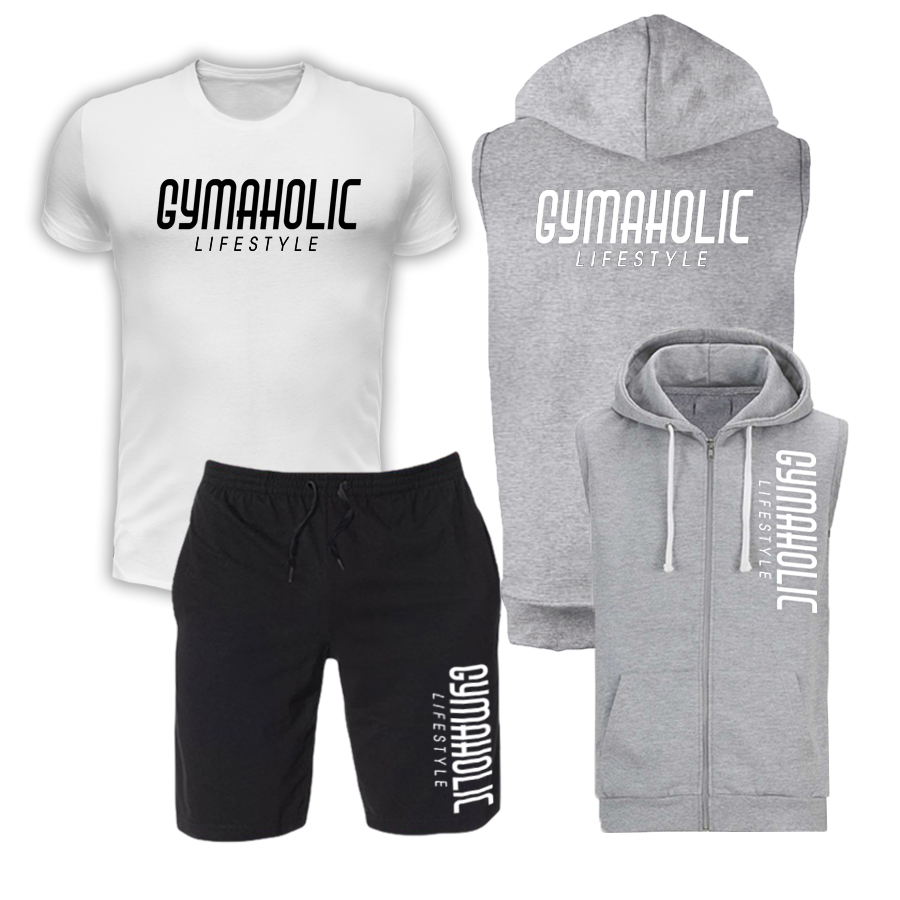 Gymaholic lifestyle szett (az ujjatlan L, XL méretben nem rendelhető)