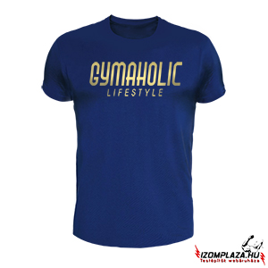 Gymaholic lifestyle póló (kék)