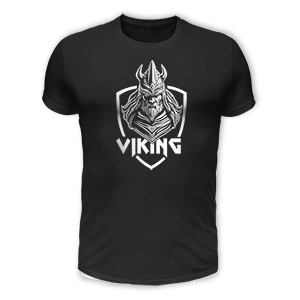 Viking póló (fekete)