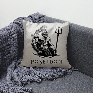 Poseidon - Vászon párna