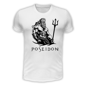 Poseidon (fehér póló)