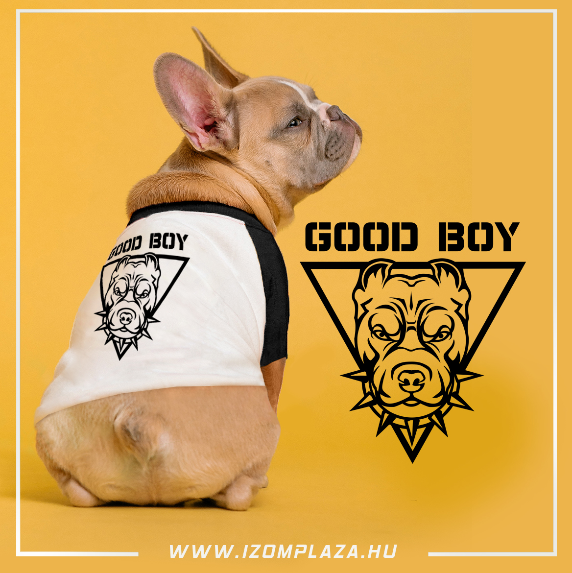 Good boy - 3/4 ujjú kutyapóló 