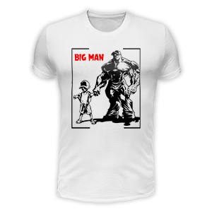 Big man fehér póló (Csak L-es méretben rendelhető)