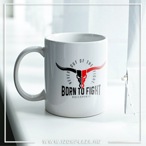 Born to fight 3 dl-es kerámia bögre