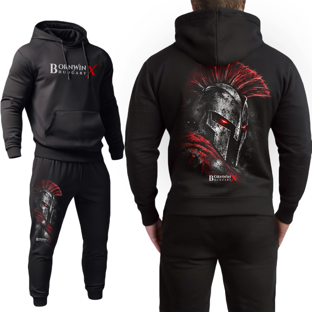 Iron warrior melegítő szett / Fekete