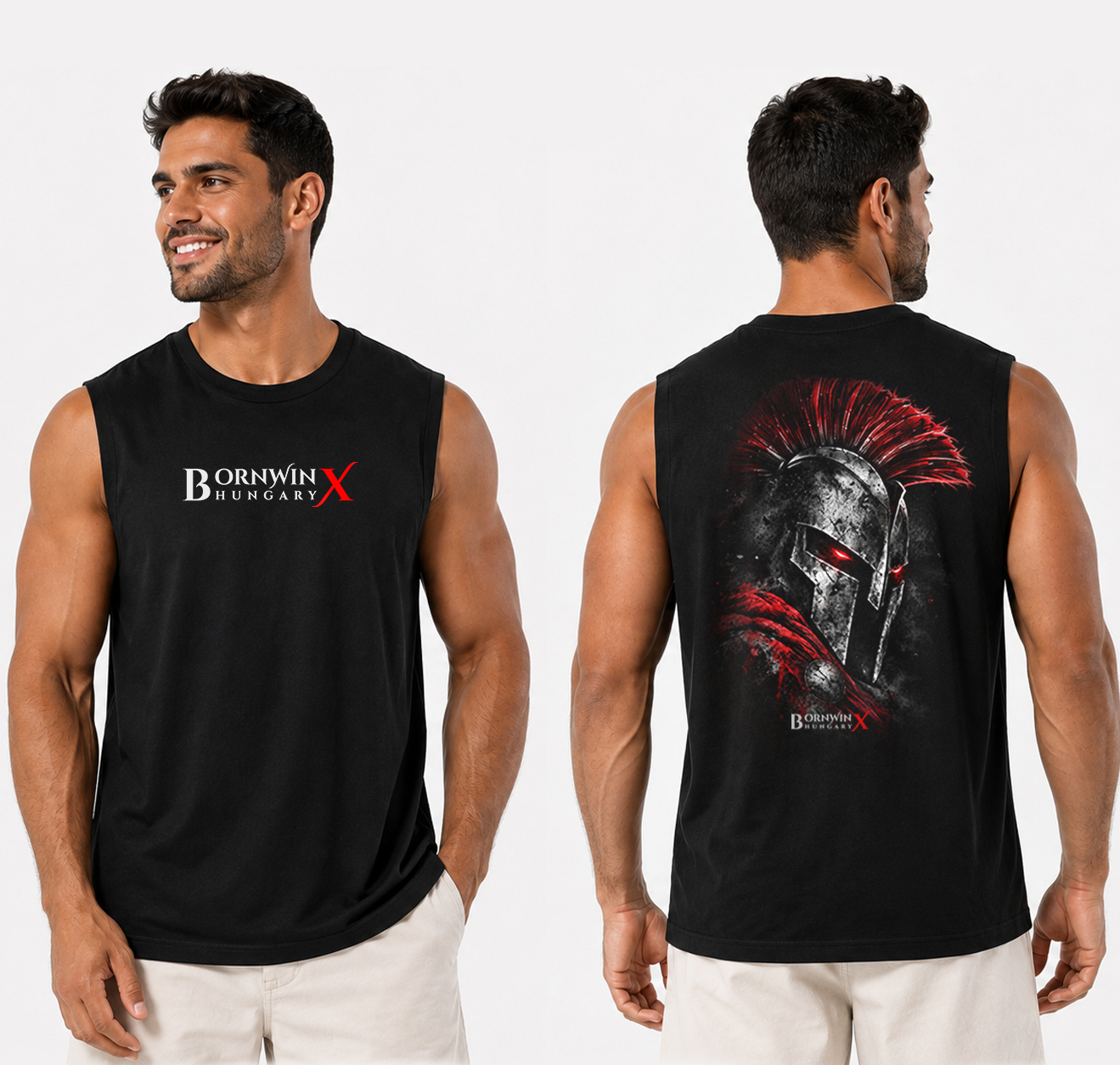 Iron warrior - Ujjatlan póló / fekete