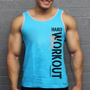 Hard workout trikó (kék)